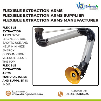Mumbai, Industrial Machinery, Flexible Extraction Arms By VB Engineers