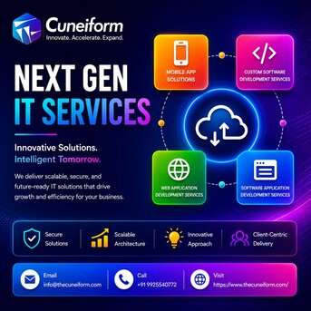 Ahmedabad, Software Development, Next Gen IT Services: Mobile App Solutions & Custom Software Development