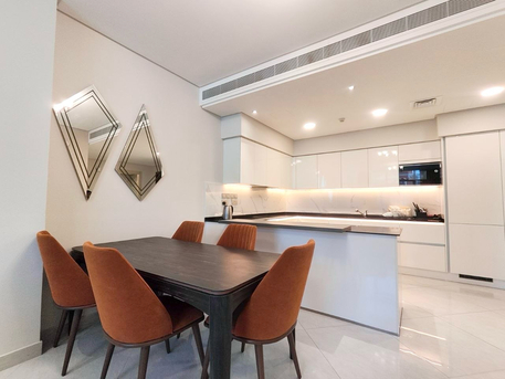 Juffair, Apartments, Flats, Houses & Villas, BHD 440/month,  1 BR,  Luxury Fully Furnished 1BHK Apartment With 2 Washrooms For Rent In Juffair &ndash; 440 BD