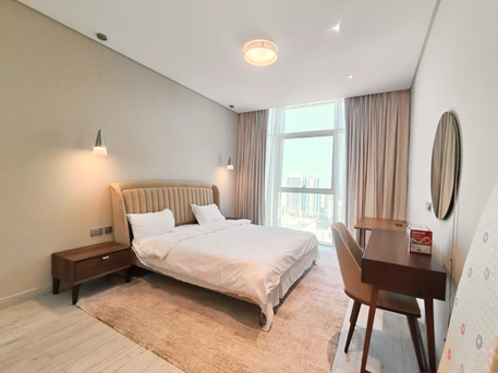 Juffair, Apartments, Flats, Houses & Villas, BHD 440/month,  1 BR,  Luxury Fully Furnished 1BHK Apartment With 2 Washrooms For Rent In Juffair &ndash; 440 BD