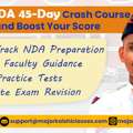 Join NDA 45-Day Crash Course And Boost Your Score