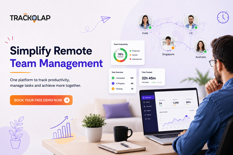 Noida, Software Development, Boost Remote Team Productivity With TrackOlap