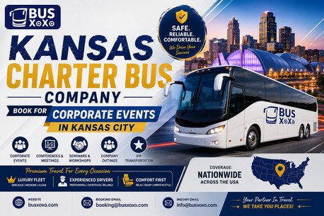 New York, Travel, Kansas Charter Bus Company Book For Corporate Events In Kansas City