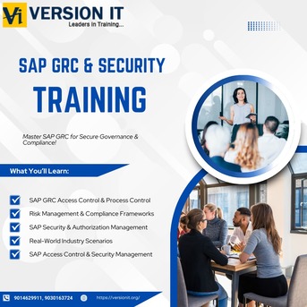 Hyderabad, Training, At Version IT Hyderabad, Master SAP GRC Security With The Top Training Available In The In