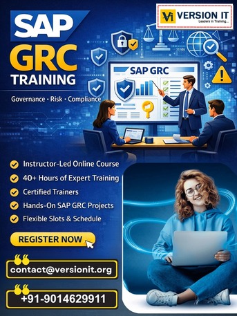 Hyderabad, Training, At Version IT Hyderabad, Master SAP GRC Security With The Top Training Available In The In