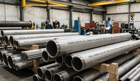 New York, Industrial Machinery, Bulk Stainless Steel Welded Pipes For USA Industry - Raykam Alloys