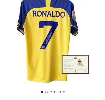 Riyadh, Toys & Games, SAR 550,  Cristina Ronaldo Signed Jersey Riyadh Victory Team