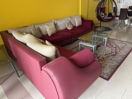 Juffair, Furniture, BHD 70,  Sofa , Glass Dinning Table , Swing For Sale