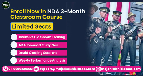 Mumbai, Education, Enroll Now In NDA 3-Month Classroom Course &ndash; Limited Seats