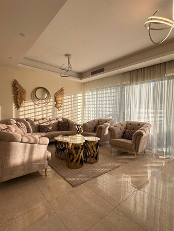 Abdoun, Apartments, Flats, Houses & Villas, JOD 15000/year,  Furnished,  2 BR,  140 Sq. Meter,  Furnished Ground Floor Apartment For Rent In Abdoun