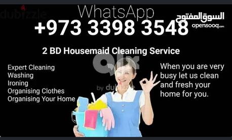 Manama, Cleaning, Hourly Housemaid Service