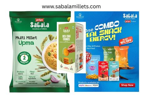 Hyderabad, Food & Drink, Ready To Eat Food Products For Travel | Healthy Millet Snacks