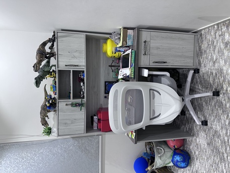 Jeddah, Furniture, SAR 2750,  🔥 HOMEBOX **LIKE NEW** ANGELIC BEDROOM & STUDY SET + WARDROBE + MATTRESS 🔥