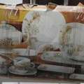 SAR 200,  Crockery Set 77 Pieces Square Plate