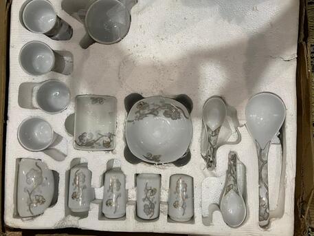 Al Safa, Household Items, SAR 200,  Crockery Set 77 Pieces Square Plate