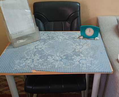 Hara, Furniture, SAR 800,  Small Fridge, Study Table & Revolving Chair For Sale