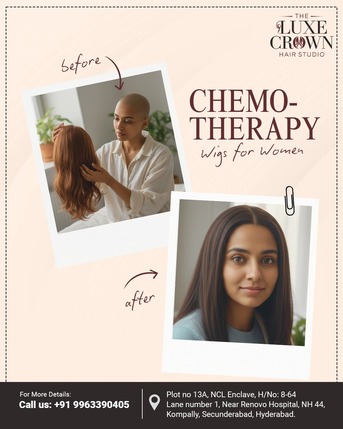 Hyderabad, Health, Hair Replacement Service In Kompally &ndash; The Luxe Crown Hair Studio