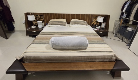 Al Rabwah, Furniture, SAR 600,  HomeCenter Bed - Full Wood