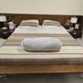 SAR 600,  HomeCenter Bed - Full Wood