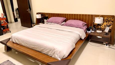 Al Rabwah, Furniture, SAR 600,  HomeCenter Bed - Full Wood