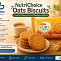 NutriChoice Oats Biscuits &ndash; Crunchy Tea-Time Snack | Aap Ka Bazar