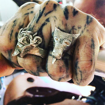 New York, Jewelry, USD 570,  Authentic Mexican Jewelry Rings By LUGDUN ARTISANS