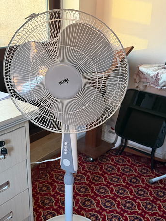 Khobar, Furniture, SAR 400,  Table Fan & Stand Fan For Sale &ndash; Ikon Brand &ndash; 400 (Both)
