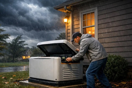 New York, Construction, Beck Electric, Generators & Plumbing