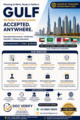 Cochin, General, Planning To Work, Study, Or Settle In The Gulf?