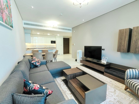 Juffair, Apartments, Flats, Houses & Villas, BHD 550/month,  2 BR,  Fully Furnished 2BR Apartment With Pool, Gym & Centralized AC &ndash; Juffair, BD 550