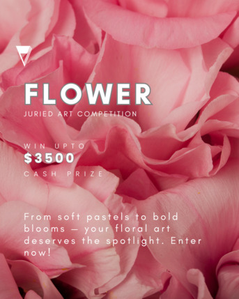 New York, Artists, TERAVARNA Flower Art Competition | Artists Apply Today