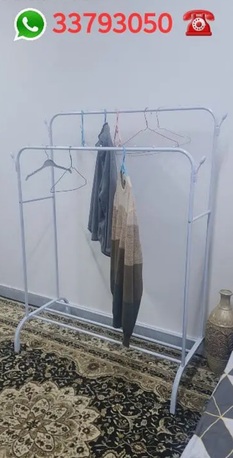 Manama, Clothing & Accessories, BHD 7,  Clothes Portable Stand Hanger With Flower Vas Free