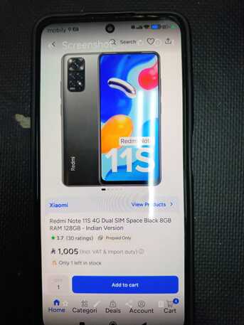 Riyadh, Mobile Phones, SAR 250,  Xiaomi Redmi Note 11 Pro 5g/ Jordan Shoes Original