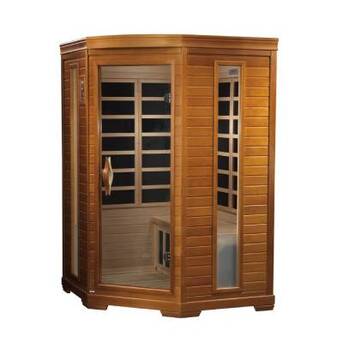 U.S. Virgin Islands, Free Items, USD 3091,  2 - Person Bluetooth Compatible FAR Infrared Sauna In Hemlock
