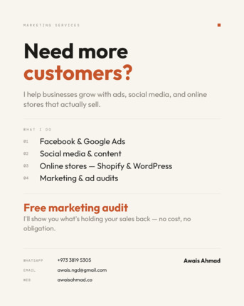 Riyadh, Marketing, Social Media Marketing, Facebook Ads & Google Ads &mdash; Free Audit