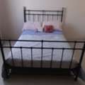 BHD 45,  Double Bed IKEA Incl Mattress 140cm X 200cm.