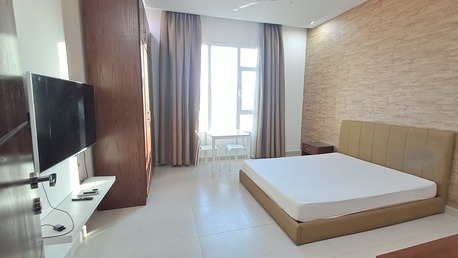 Mahooz, Apartments, Flats, Houses & Villas, Fully Furnished Studio Flat In Mahooz With EWA - 220 BD