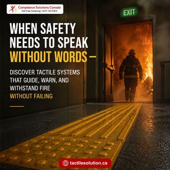 Toronto, Construction, When Safety Needs To Speak Without Words &mdash; Discover Tactile Systems That Guide, Warn