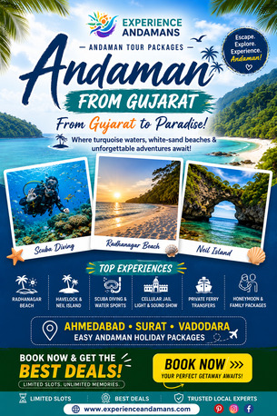 Ahmedabad, Travel, Andaman Packages From Gujarat &ndash; Affordable Gujarat To Andaman Packages For Family, Couples