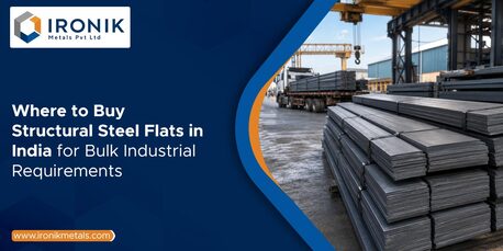 Ahmedabad, Industrial Machinery, INR 01,  Structural Steel Flats Supplier In Gandhidham | Ironikmetals