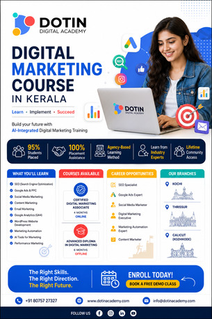 Kerala, Education, Digital Marketing Course In Kerala