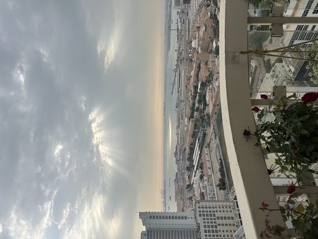 Juffair, Apartments, Flats, Houses & Villas, BHD 400/month,  Furnished,  2 BR,  Beautiful Sea View Apartment On 26th Floor | Short Term Rental (available For 2 Months)