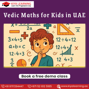 Dubai, Lessons Offered, Vedic Maths For Kids In Dubai