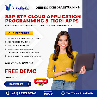 Hyderabad, Lessons Offered, SAP BTP CAP Training Online | SAP Fiori Online Training