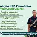 Enroll Today In NDA Foundation 2 Year Crash Course