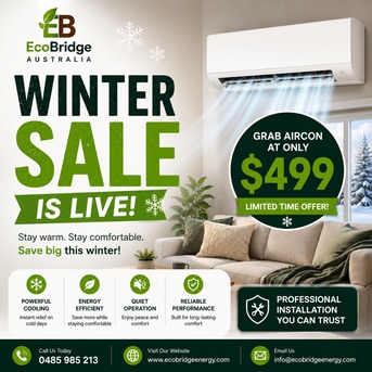 Melbourne, Appliances, AUD 499,  ECOBRIDGE AUSTRALIA &ndash; WINTER SALE NOW ON!