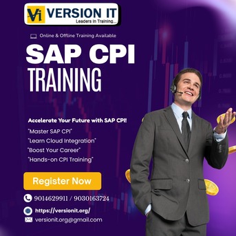 Hyderabad, Training, With Version IT You Can Be A SAP Integration Expert Become The Best SAP CPI Training Insti
