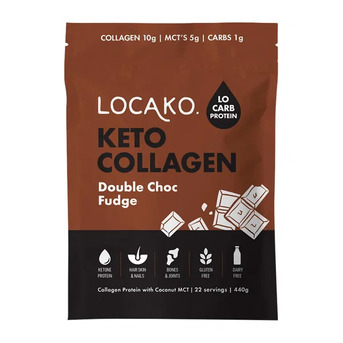 Sydney, Health & Beauty Items, AUD 47,  Buy Locako Keto Collagen Powder Double Choc Fudge 440g Australia