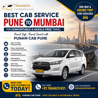 Pune, Travel, Best Cab Service Pune To Mumbai For Comfortable And Hassle-Free Travel