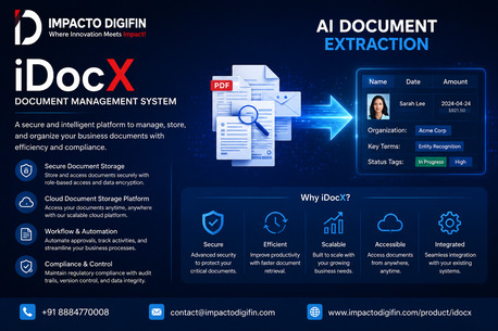 Algiers, Financial, AI-Powered Intelligent Document Processing Software | Impacto Digifin